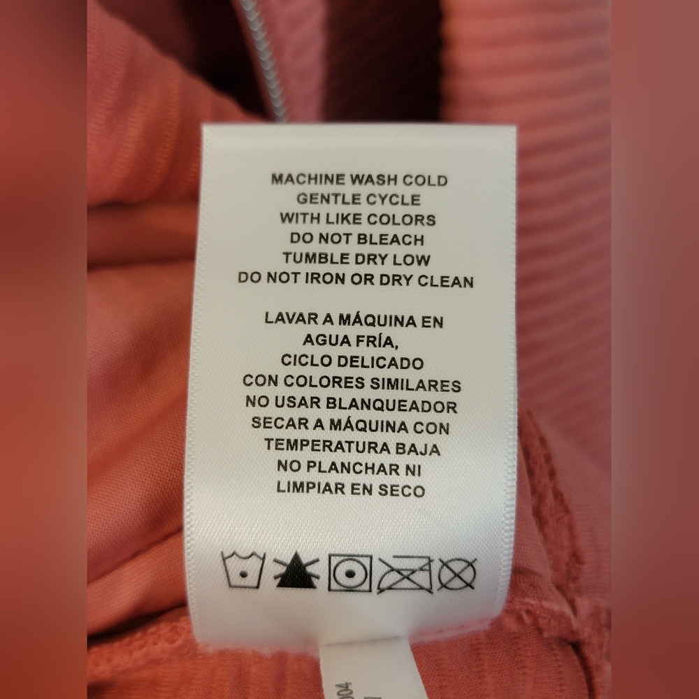 NWT DKNY Ottoman Full Zip Hoodie Size XL - Picture 11 of 12